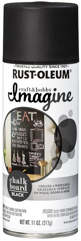 PAINT SPRY CHALKBRD BLACK 11OZ