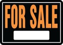 SIGN FOR SALE 10X14IN ALUMINUM