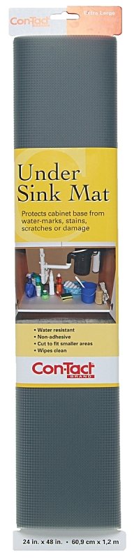 MAT UNDERSINK GRAPHITE 24X48IN