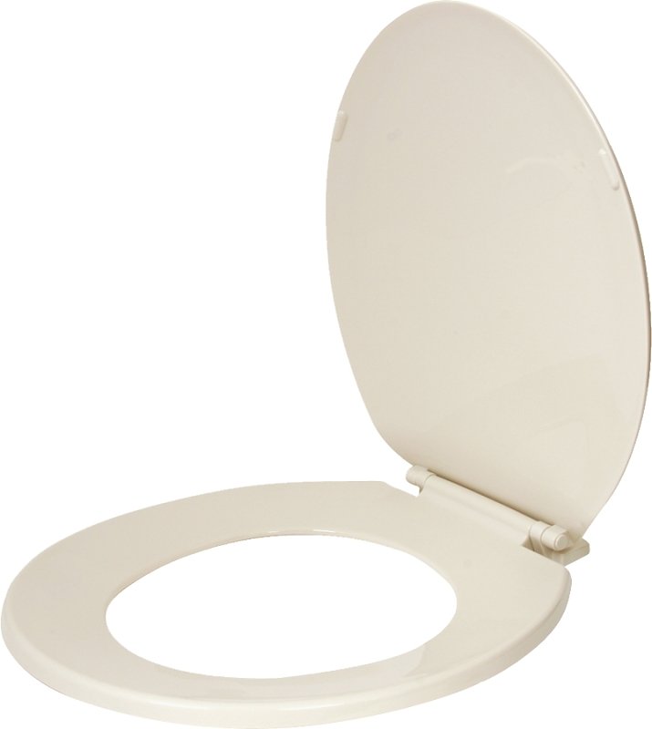 TOILET SEAT RND PLASTIC BONE  