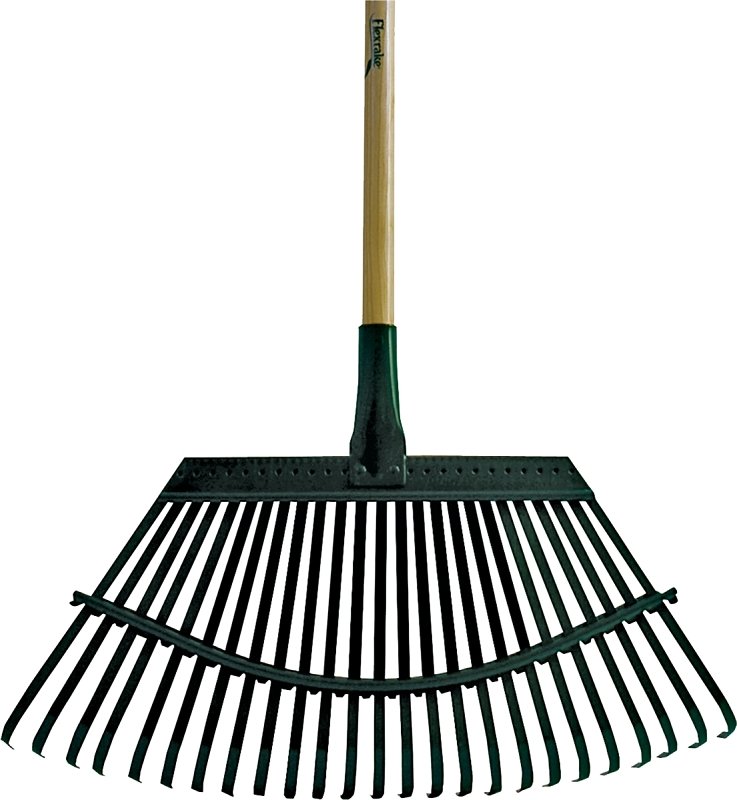 RAKE LAWN/LEAF STEEL HEAD 19IN