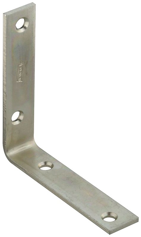 BRACE CORNER STL 4X7/8IN ZNC  