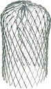 STRAINER GUTTER RND ALUM 3IN  