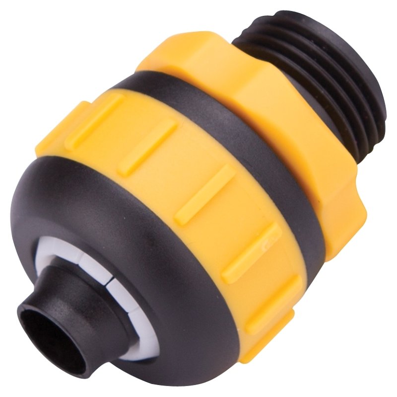 COUPLING HOSE 5/8-3/4IN MALE  