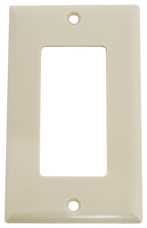 WALL PLATE STNDRD IVORY 1GANG 