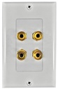 PLUG BANANA WEATHERPROOF 4T   