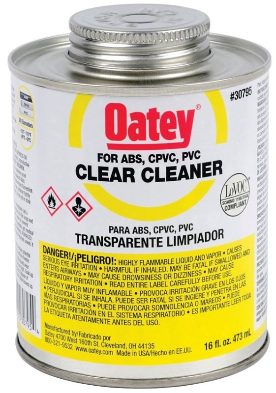 CLEANER LOVOC CPVC-PVC 16OZ   