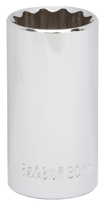 SOCKET DEEP 30MMX12PT 1/2DR   