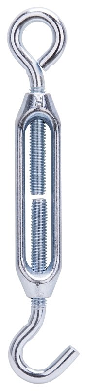 TURNBUCKLE HOOK/EYE 3/8X11 ZNC