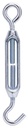 TURNBUCKLE HOOK/EYE 3/8X11 ZNC