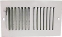 REGISTER SIDEWALL 2WY 8X4 WHT 