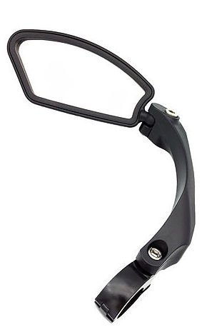 [0380009] HF-M800L-FR01 SS LENS LH CLAMP-ON MIRROR BLK