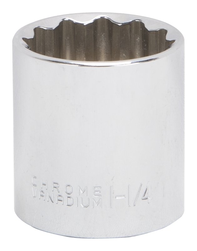 SOCKET STD 1/2DR 1-1/4INX12PT 
