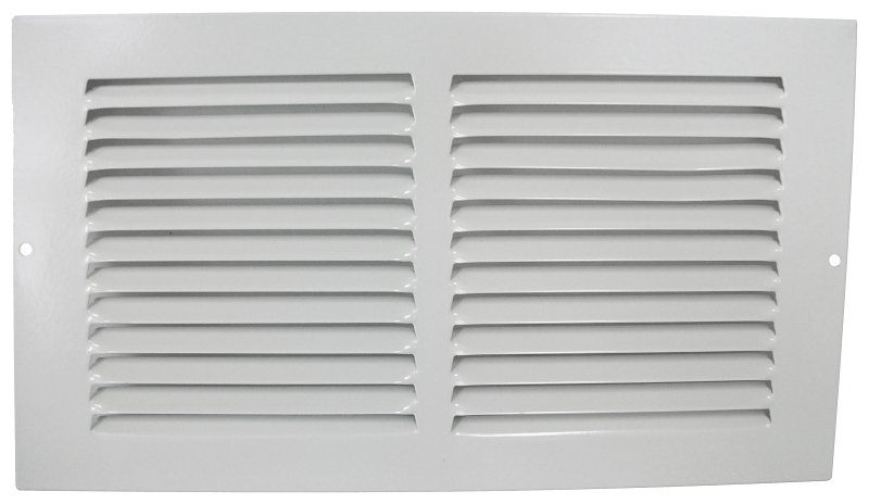 GRILLE BASEBOARD WHT 12X6IN   