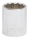 SOCKET STD 27MMX12PT 1/2DRIVE 