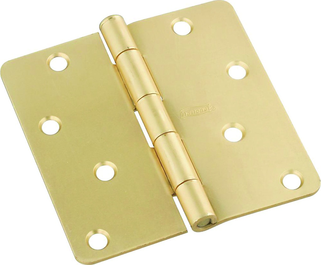 HINGE DOOR 4IN 1/4 RC BRASS   