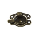 LOCK SASH ANT BRASS           
