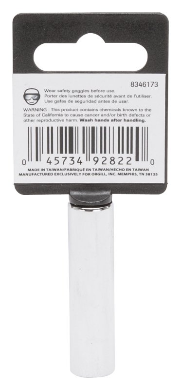SOCKET DEEP 9MMX6PT 1/4DRIVE  