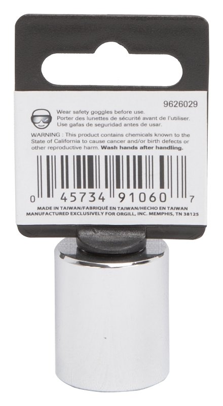 SOCKET STD 19MMX6PT 3/8DR     