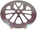 STRAINER TUB SNAP 2IN CHROME  