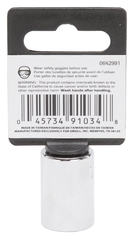 SOCKET STD 9/16INX6PT 3/8DR   