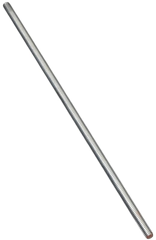 STEEL ROD THRD ZN RED 5/16X12 