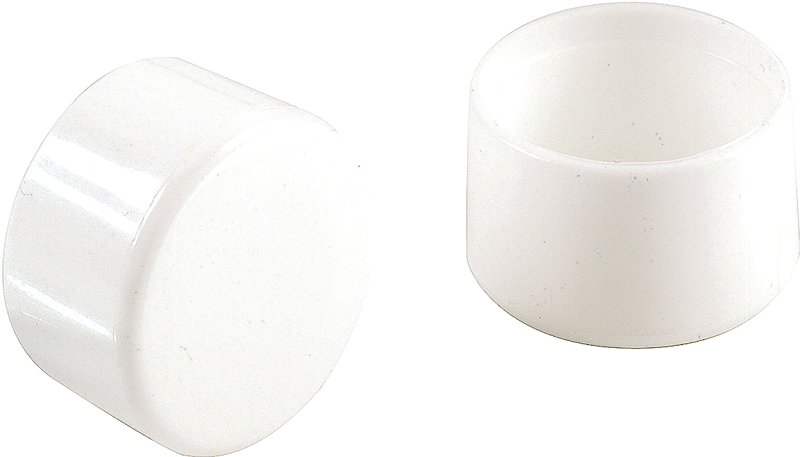 TIP FURNITURE LEG WHT 1-1/4IN 