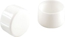 TIP FURNITURE LEG WHT 1-1/4IN 