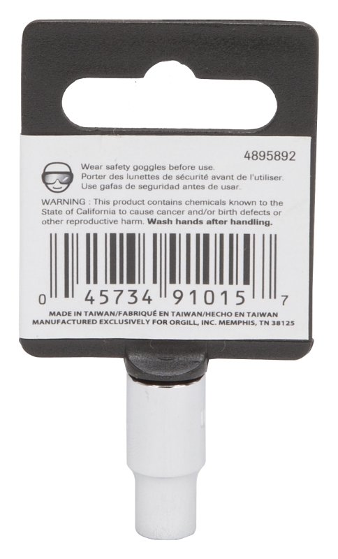 SOCKET STD 6MM X 6PT 1/4DR    