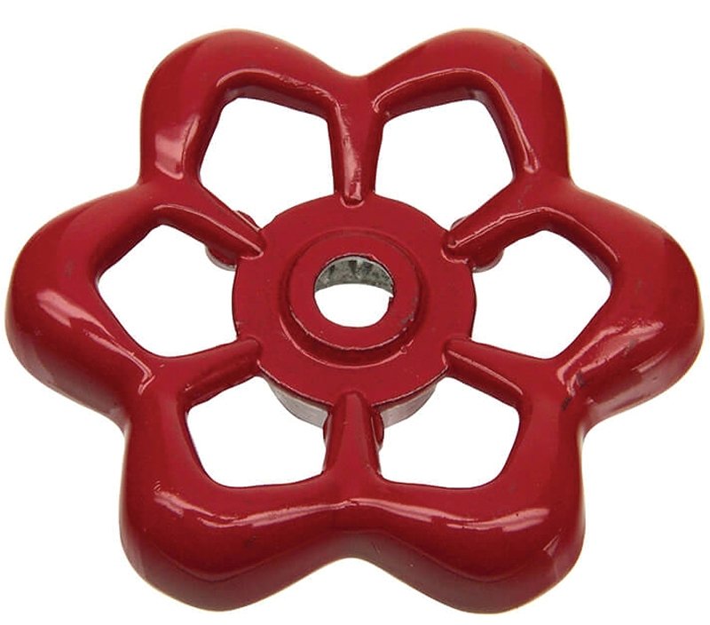 FAUCET HANDLE WHEEL ROUND 12PT
