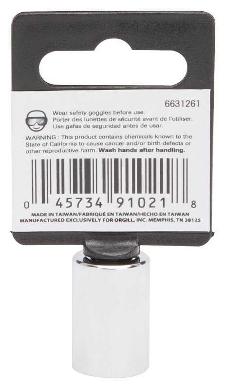 SOCKET STD 12MM X 6PT 1/4DR   