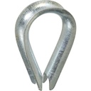 THIMBLE WIRE CBL ZN PLT 3/8IN 