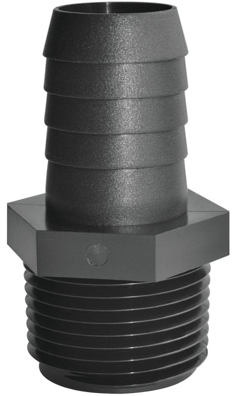 ADAPTER POLY 1/4 MPTX1/4 BARB 