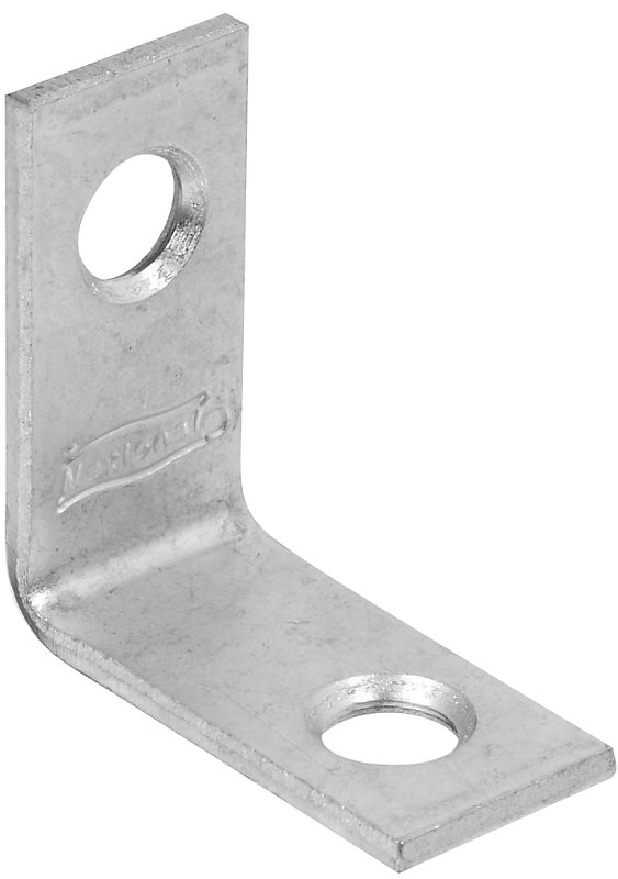 BRACE CORNER STL 1X1/2IN ZNC  