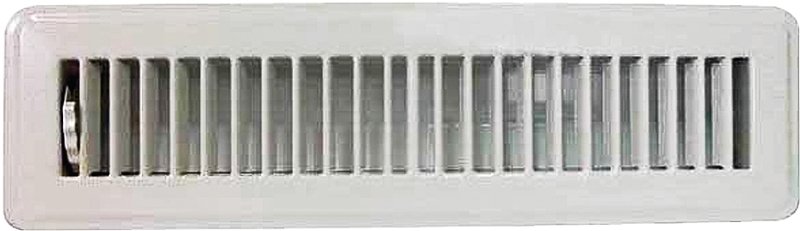 REGISTER FLOOR 2X12IN WHT     