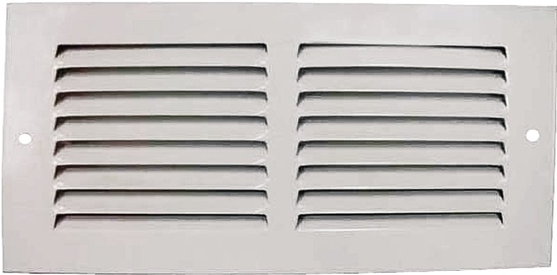GRILL RETURN AIR 10X4IN WHT   