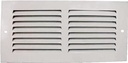 GRILL RETURN AIR 10X4IN WHT   