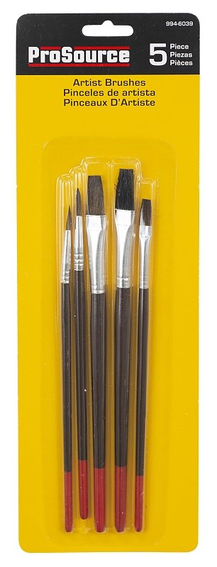 BRUSH CRAFT PAINT 5 PIECE SET 