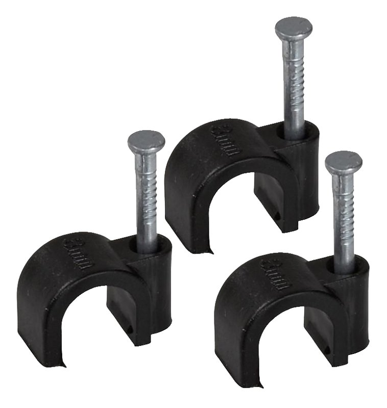 STAPLE NAIL COAX BLACK 20PC   