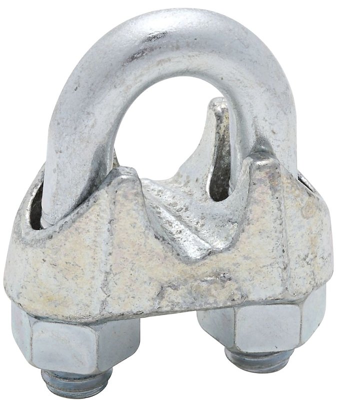 CLAMP CABLE ZINC PLATED 1/2IN 