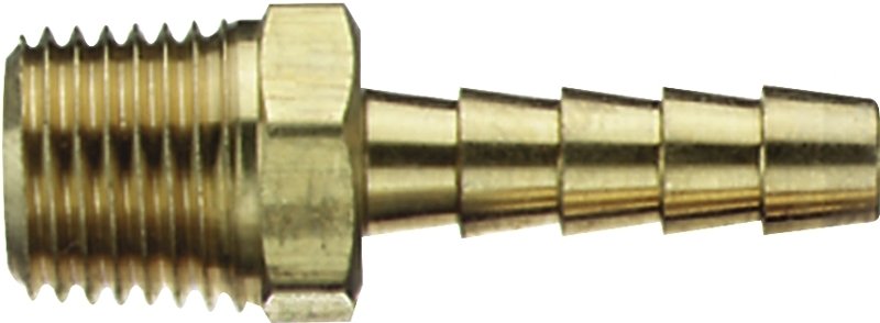 3/8HX1/4NPT MALE HOSE BARB END