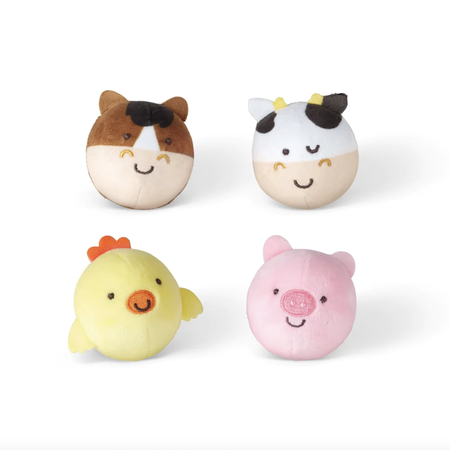 Rollables Farm Friends Soft Play Toys for Kids
