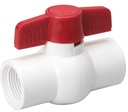 BALL VALVE SCH40 PVC 1/2IPS   