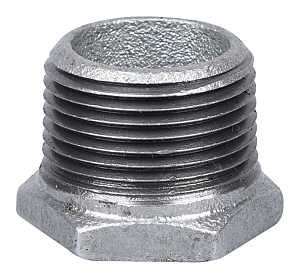 BUSHING GALV HEX 1X3/4 IN     