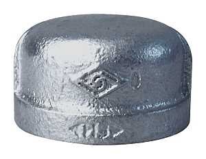 CAP MALLEABLE GALV 1-1/4      