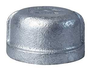 CAP MALLEABLE GALV 1-1/2      
