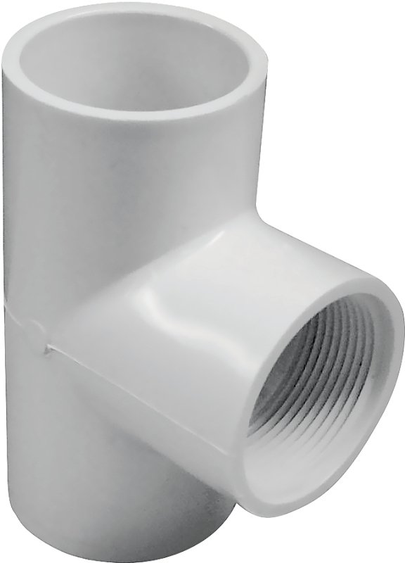 TEE PVC SLIPXSLIPXFIP 1-1/4   