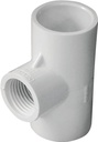 TEE PVC 3/4S X 3/4S X 1/2FIP  