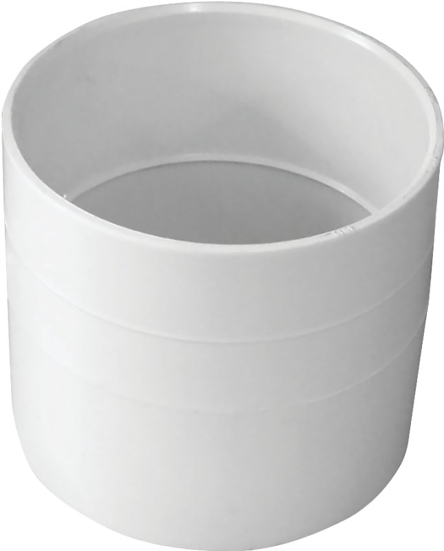 COUPLING DRAIN PVC S&D HUB 4IN