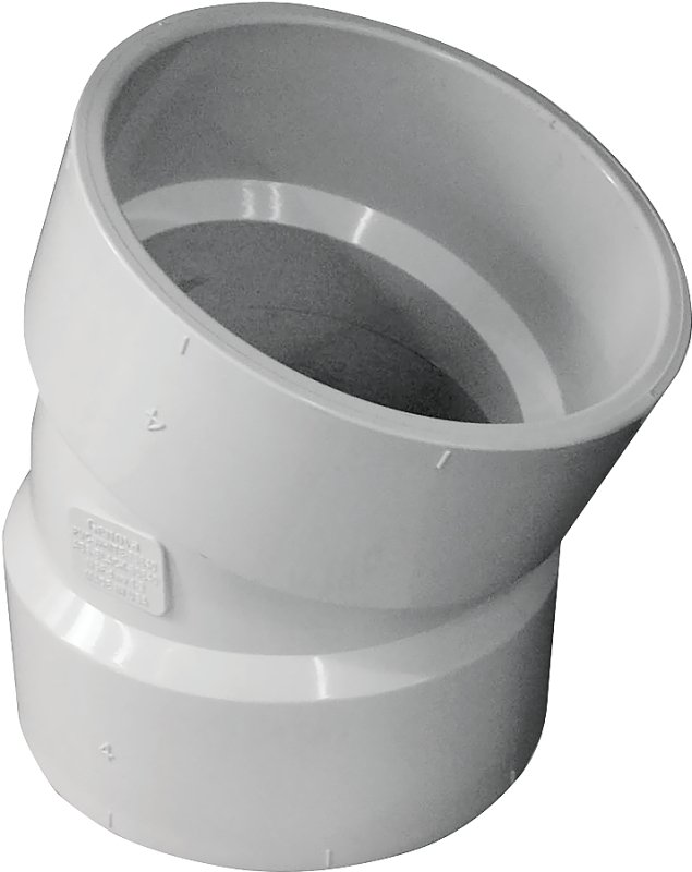 ELBOW DWV 22-1/2DEG 4         